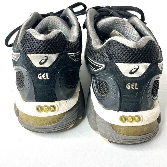 Asics Women’s Black Footbalance Gel-Kayano 18 Low Top Athletic Running Walking S - Picture 4 of 8